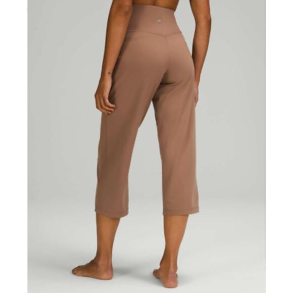 Lululemon Align High-Rise Wide Leg Crop 23" cacao - Picture 1 of 4